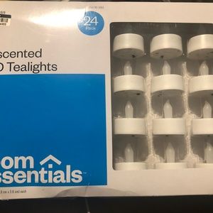LED Flickering  Tea Lights 24 ct